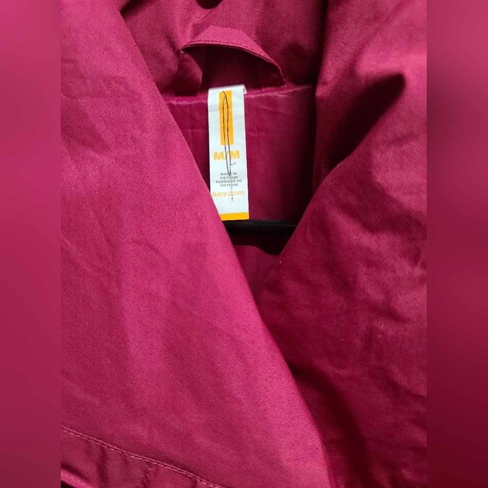 Lucy Fuchsia Puffer Vest - Picture 2 of 7